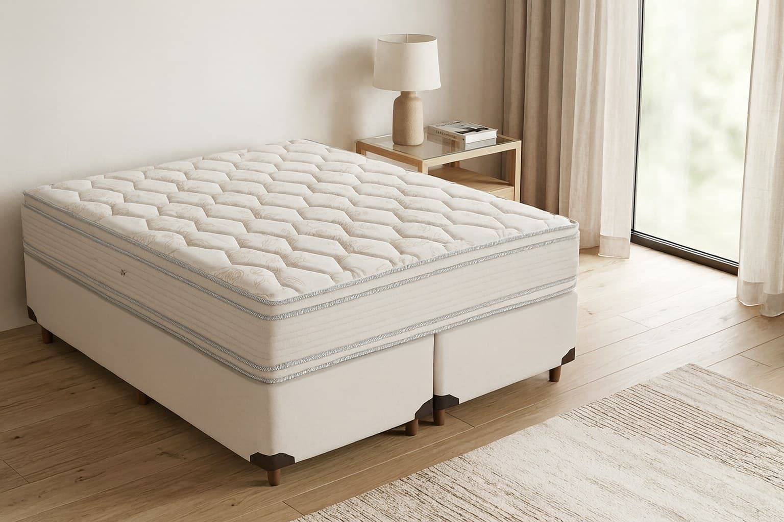 Colchão de Molas Ensacadas com Pillow Top Lotus